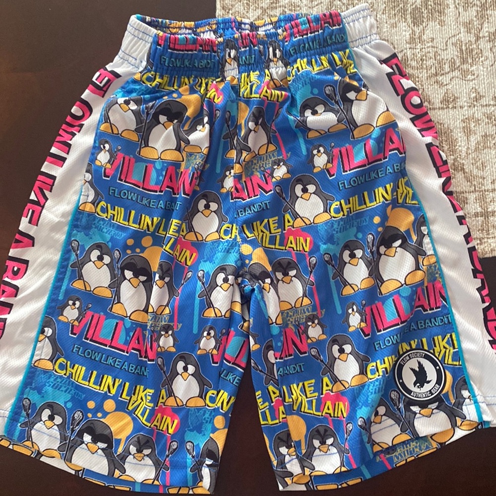 Boys Flow Society lacrosse shorts
